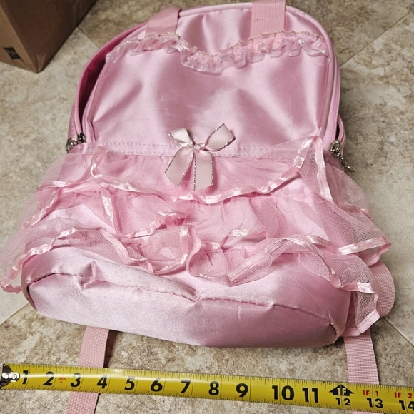 Pink Ruffled Ballet Tutu Backpack - Picture 5 of 9